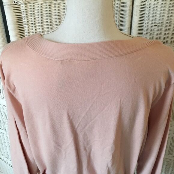 NWT Emma James Embellished Pink Sweater - Picture 5 of 6